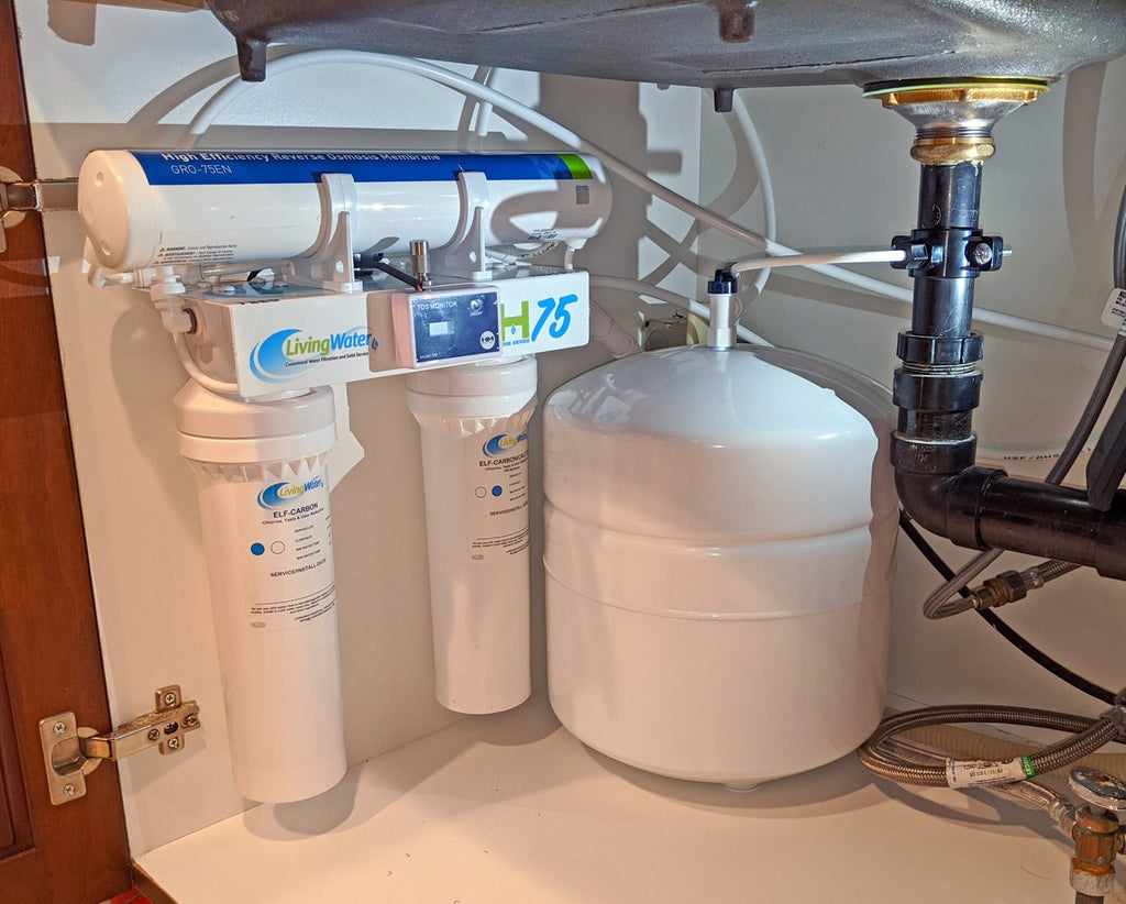 LivingWater H75+ — install 2